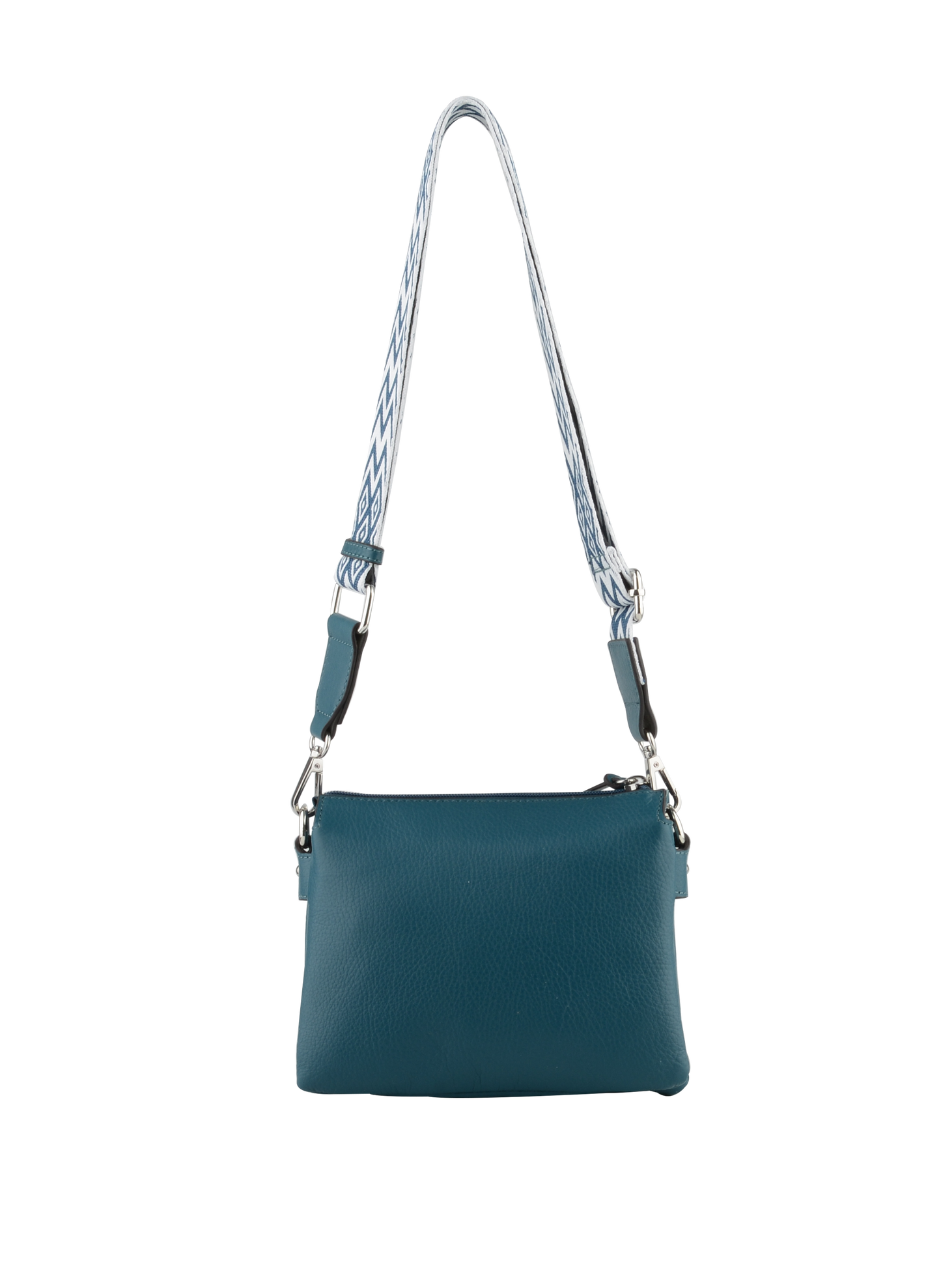 Tash - Sac porté travers Bleu Canard