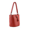 Soline - sac seau porté épaule en cuir de vachette grainé