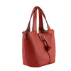 Soline - sac porté épaule en cuir de vachette grainé