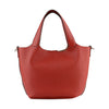 Soline - sac porté épaule en cuir de vachette grainé
