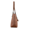 Soline - sac shopping en cuir de vachette grainé