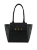 ABIGAIL - Sac shopping en cuir de vachette Noir