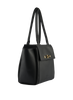 ABIGAIL - Sac shopping en cuir de vachette Noir