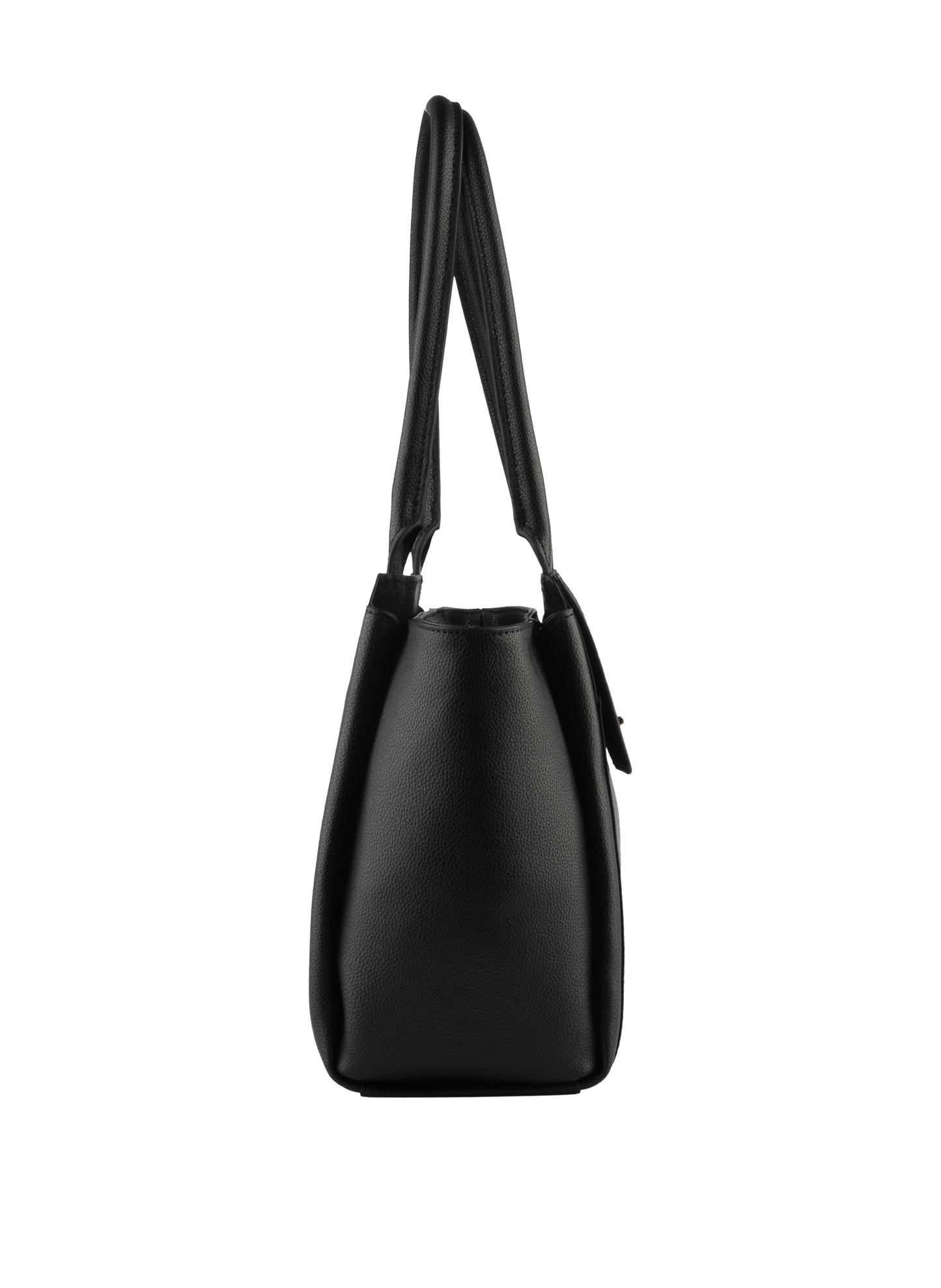 ABIGAIL - Sac shopping en cuir de vachette Noir