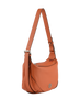 Capucine - Sac porté épaule orange/marron