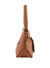 Dania - Sac porté épaule Camel tressé