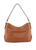 Dania - Sac porté épaule Camel tressé