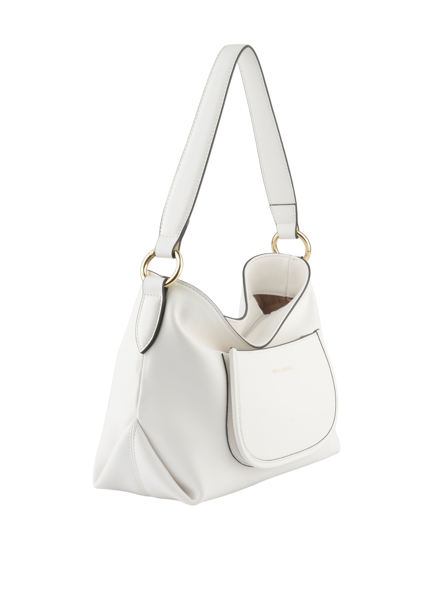Dania - Sac porté épaule Blanc