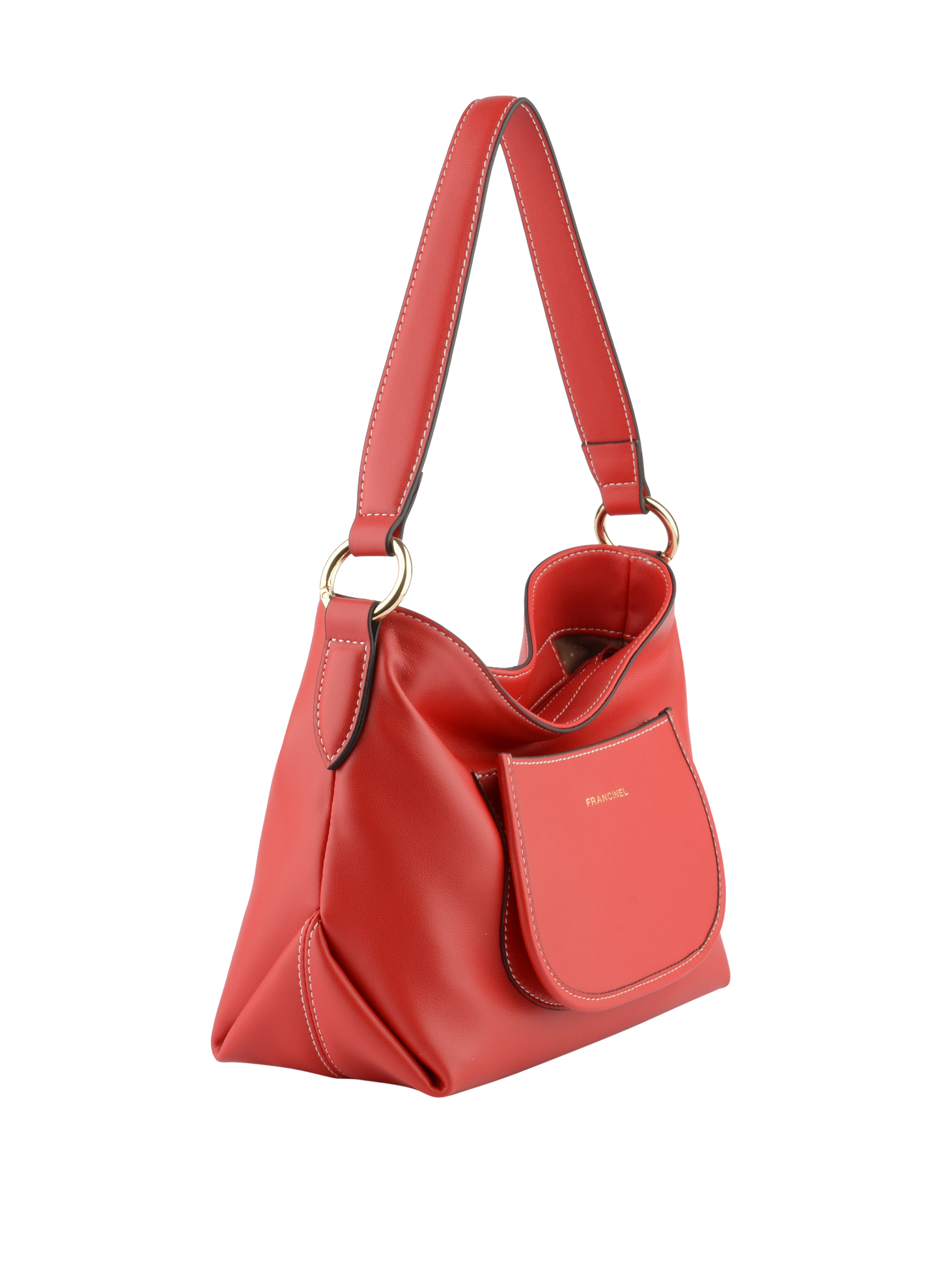 Dania - Sac porté épaule Rouge
