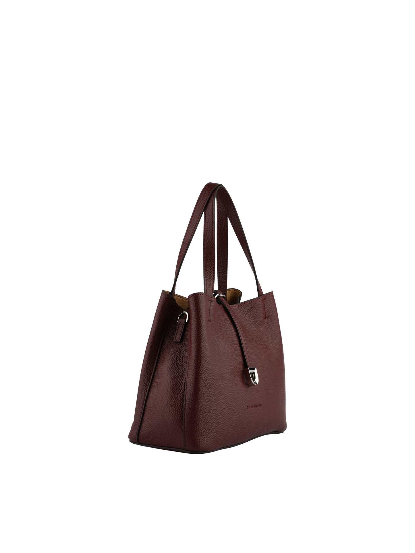 Bertille - Sac porté main bordeaux