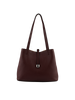 Bertille - Sac porté épaule bordeaux