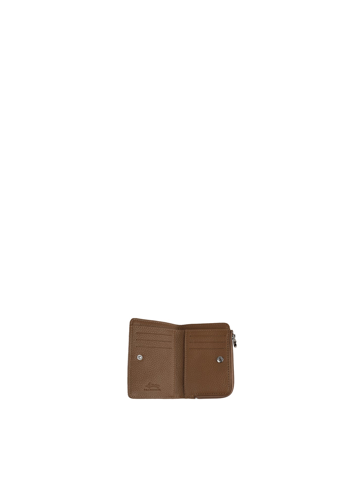 Bertille - Porte-cartes et monnaie taupe