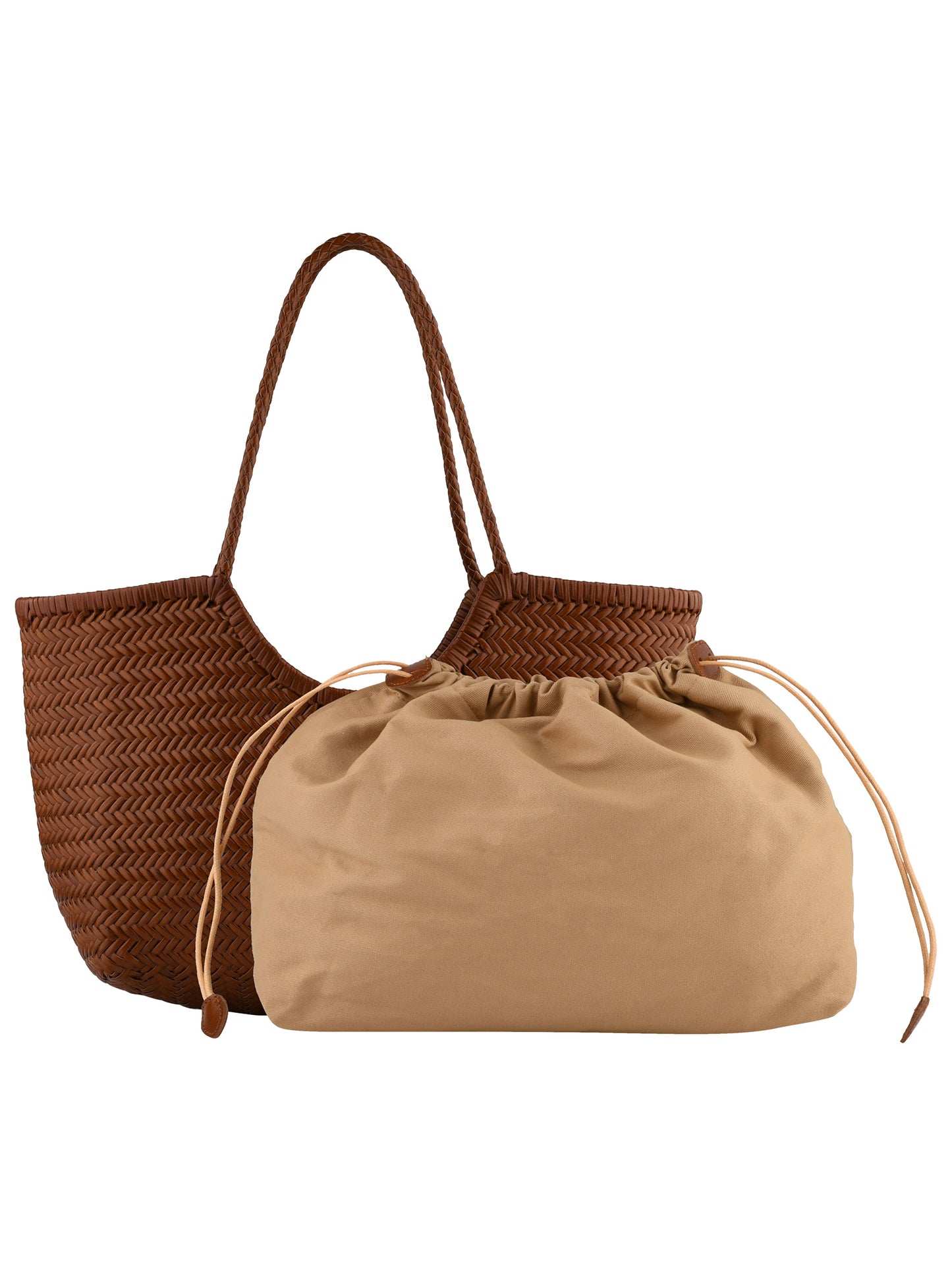 Mélinda - Sac porté épaule camel