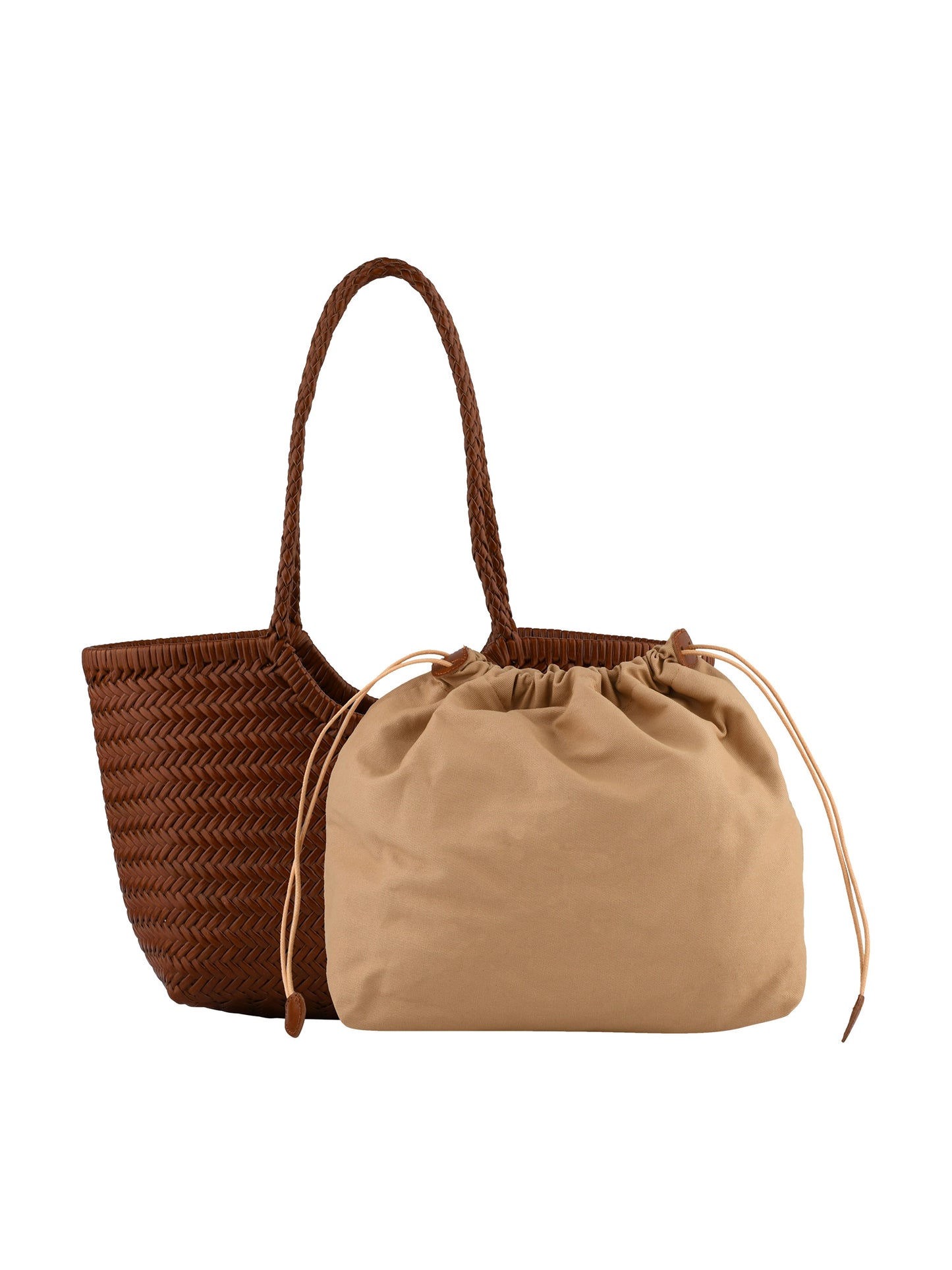 Mélinda - Sac porté épaule camel