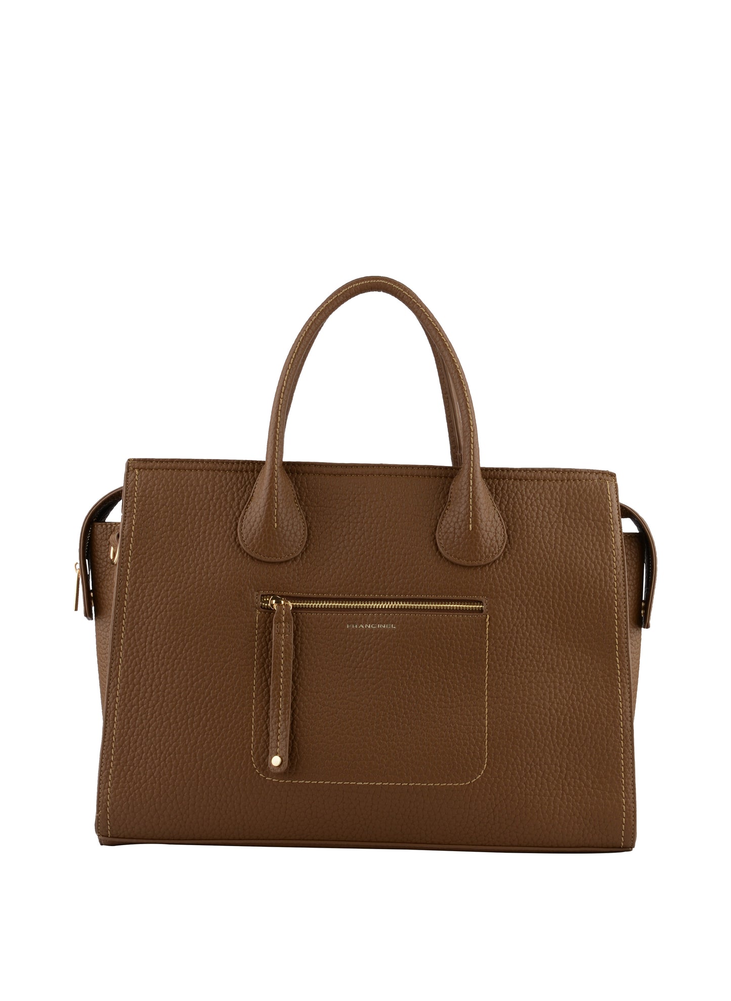 Constance - Porte document Taupe