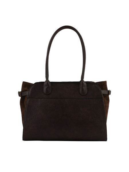 Scolaire - Sac shopping marron