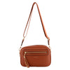 Naelle - sac porté travers en synthétique Orange