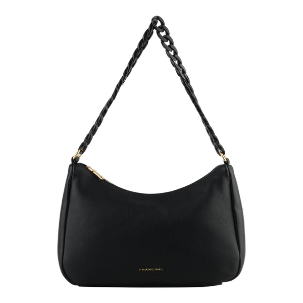 Naelle - sac porté travers en synthétique Noir