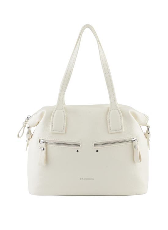 Orianne - Sac porté épaule Blanc