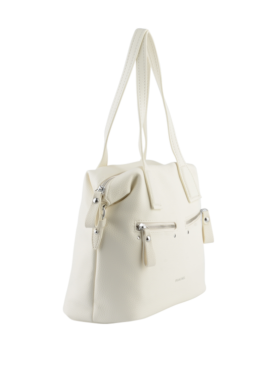 Orianne - Sac porté épaule Blanc