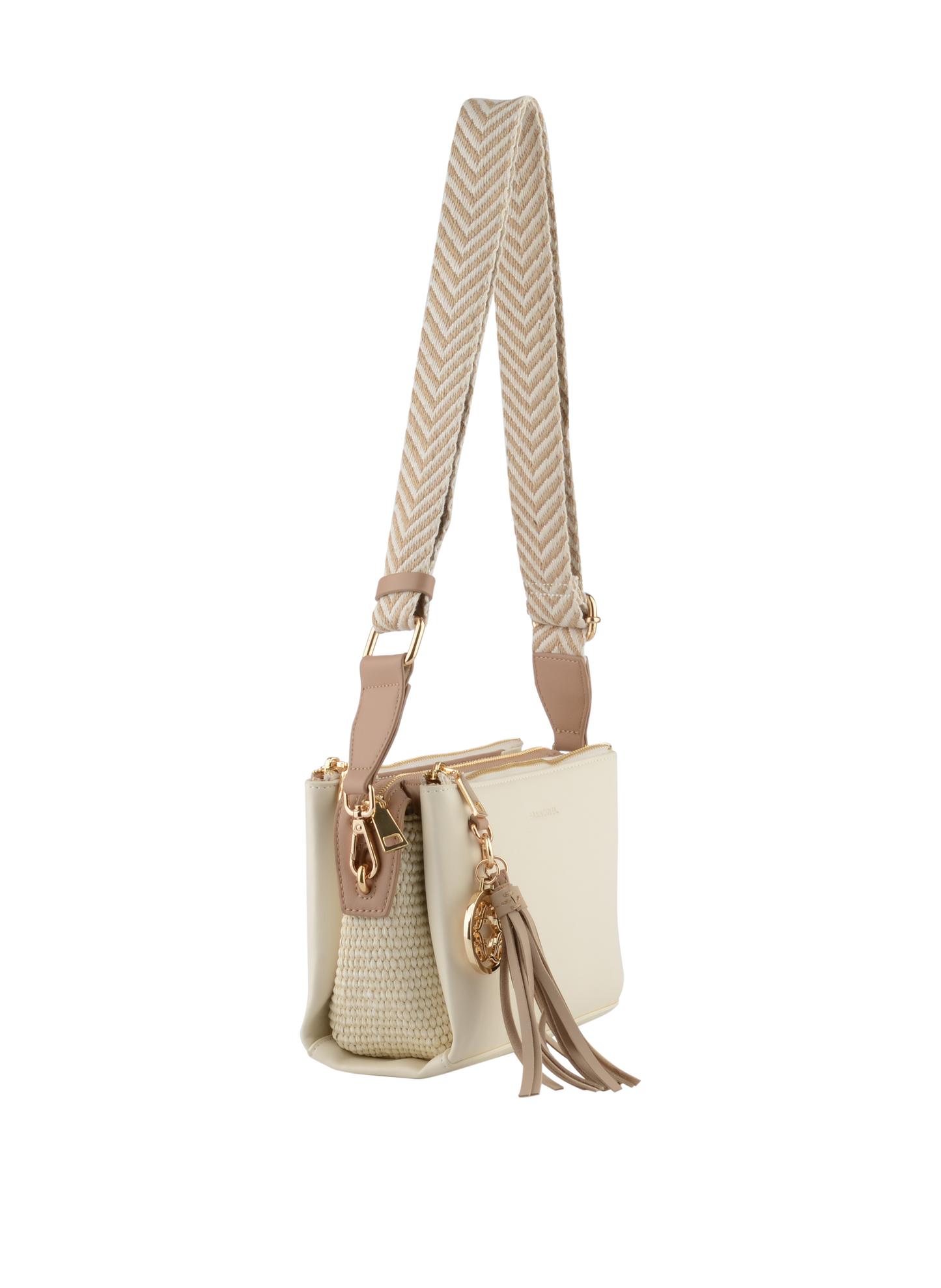 Morgane - Sac porté travers Beige