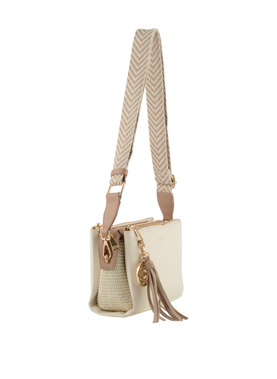 Morgane - Sac porté travers Beige