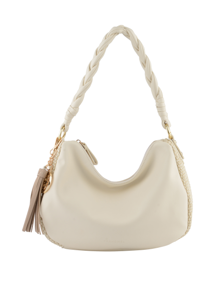 Morgane - Sac porté épaule Beige