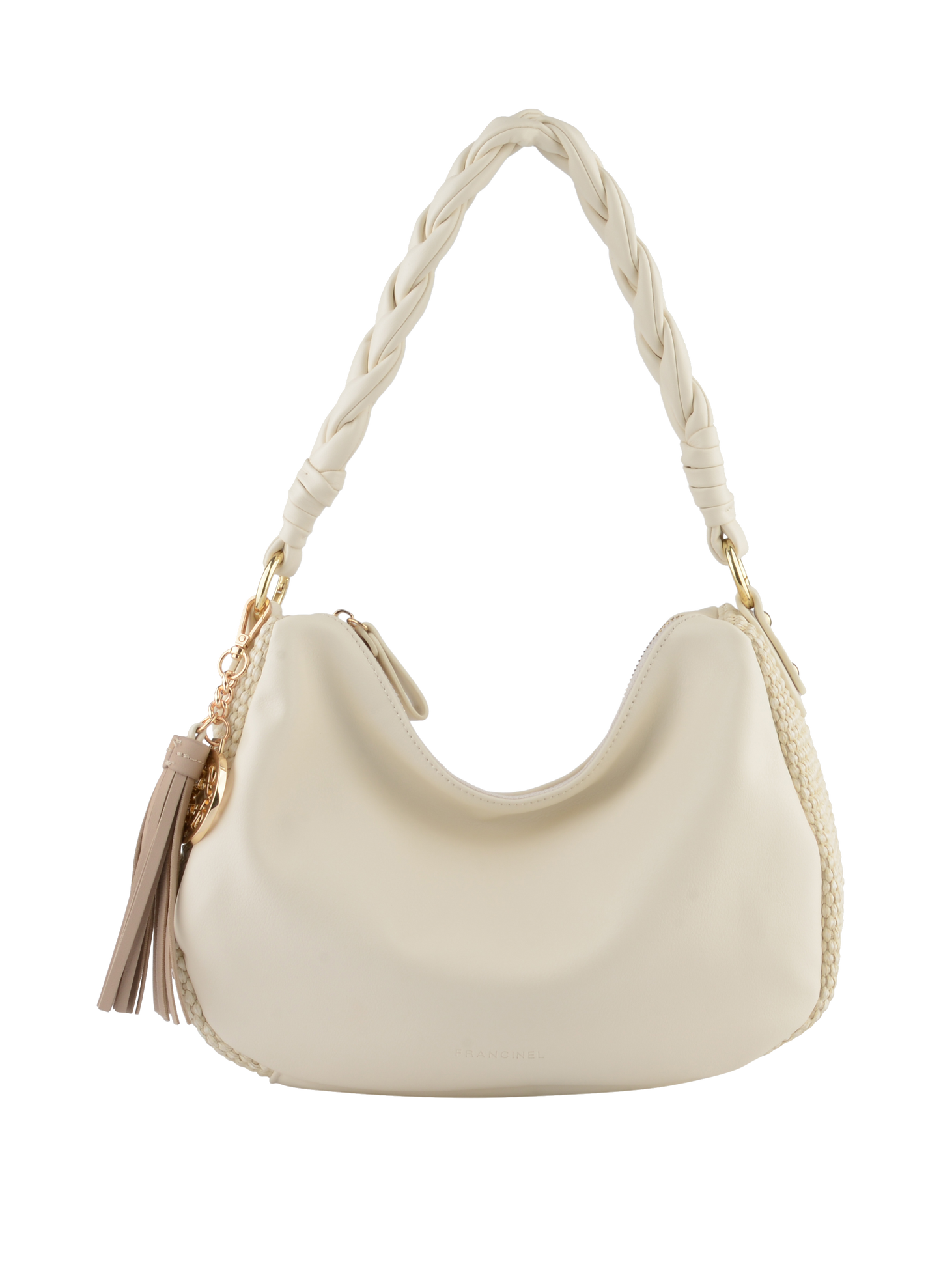 Morgane - Sac porté épaule Beige