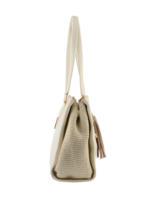 Morgane - Sac porté épaule Beige