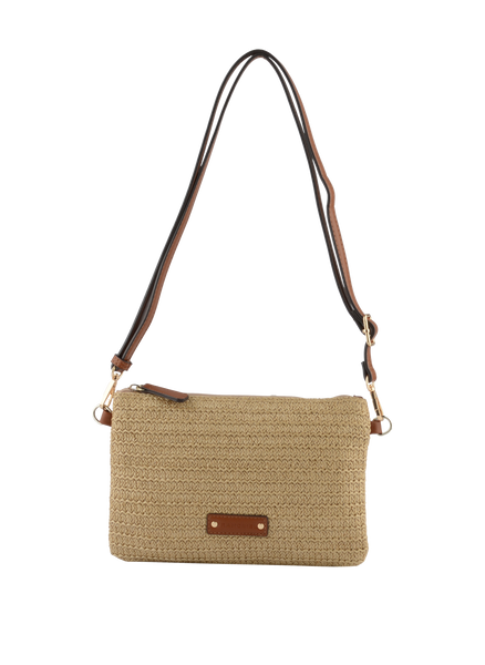 Louane - Sac porté travers Beige/ Camel