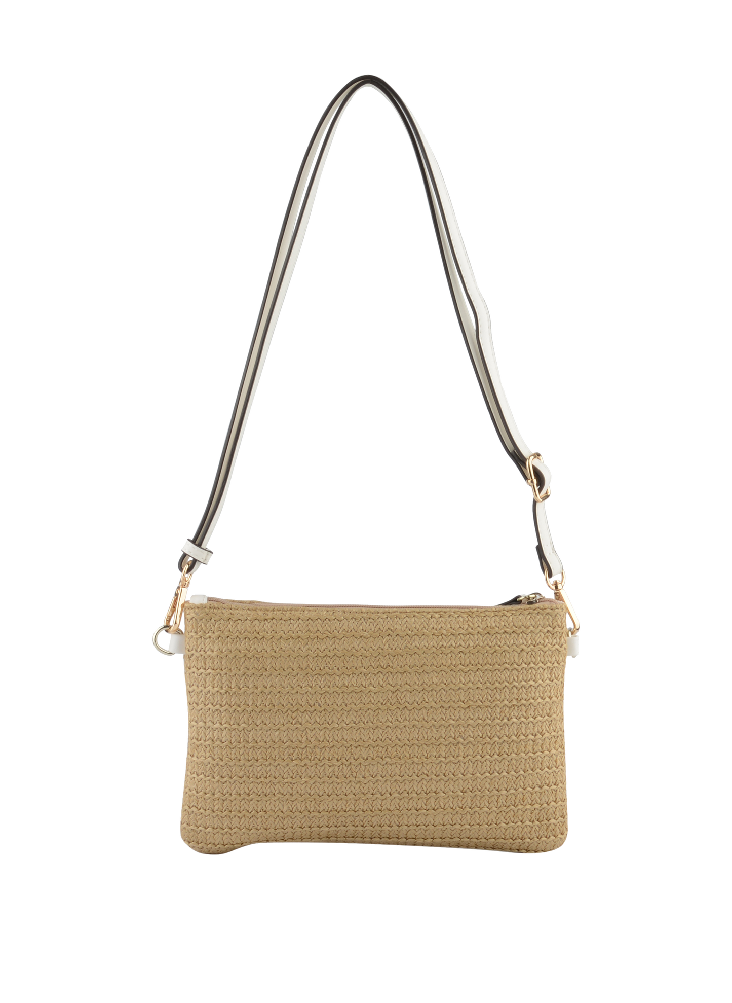 Louane - Sac porté travers Beige/ Blanc