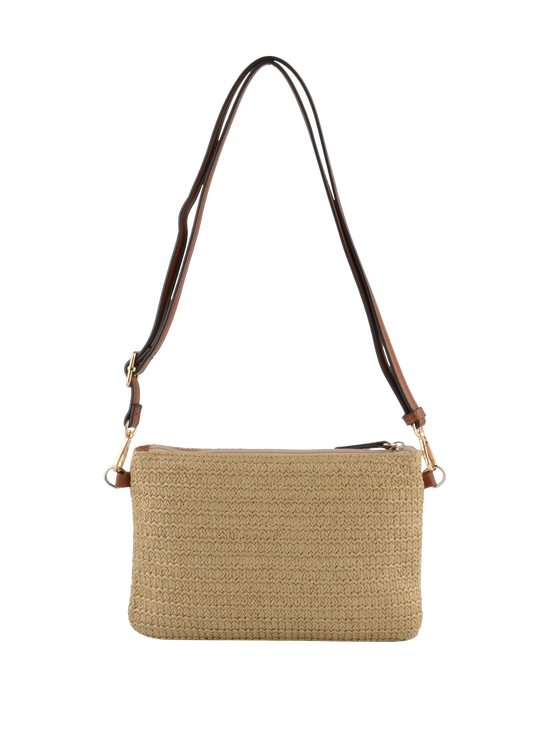 Louane - Sac porté travers Beige/ Camel