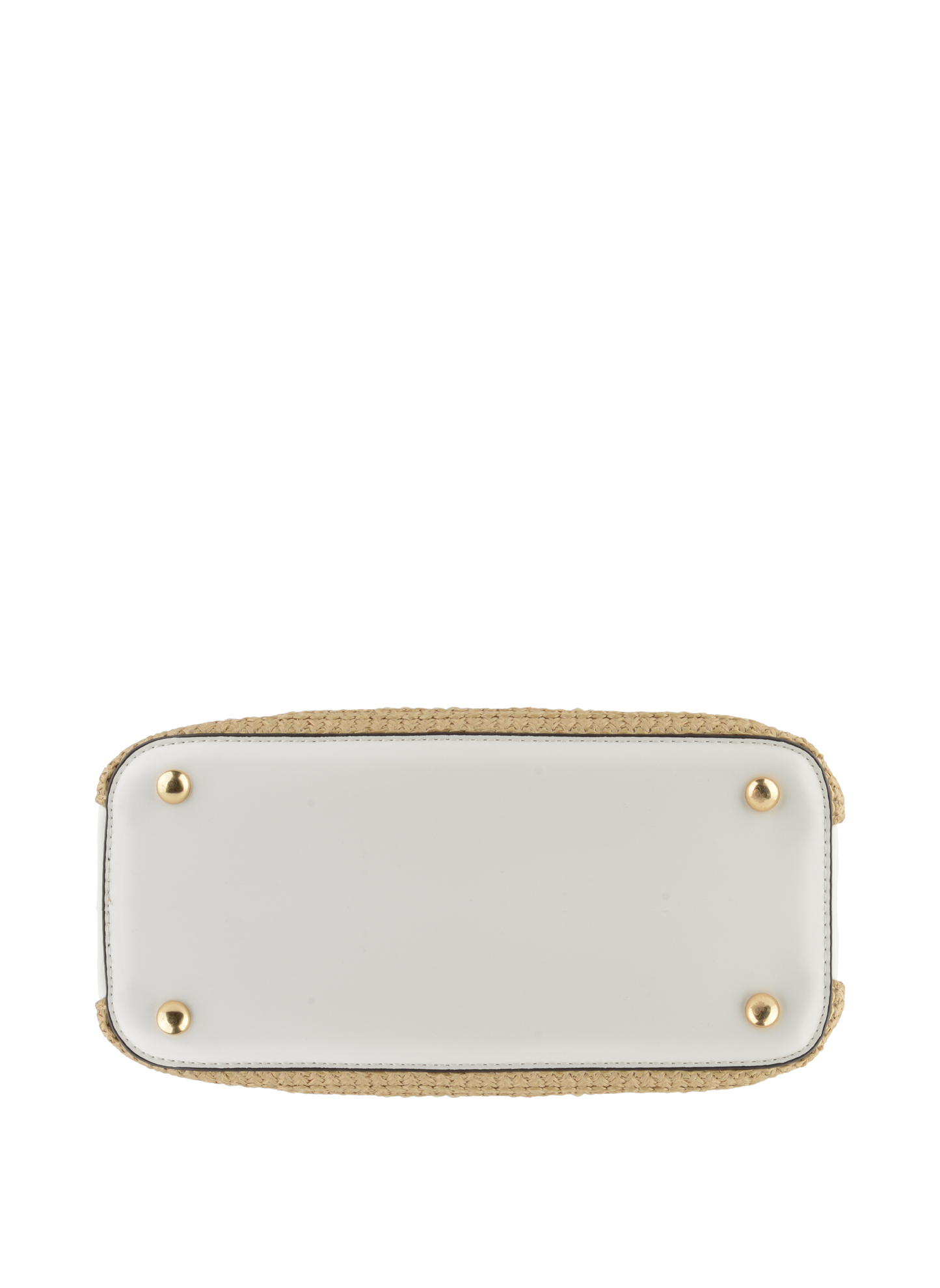 Louane - Sac porté main Beige/ Blanc