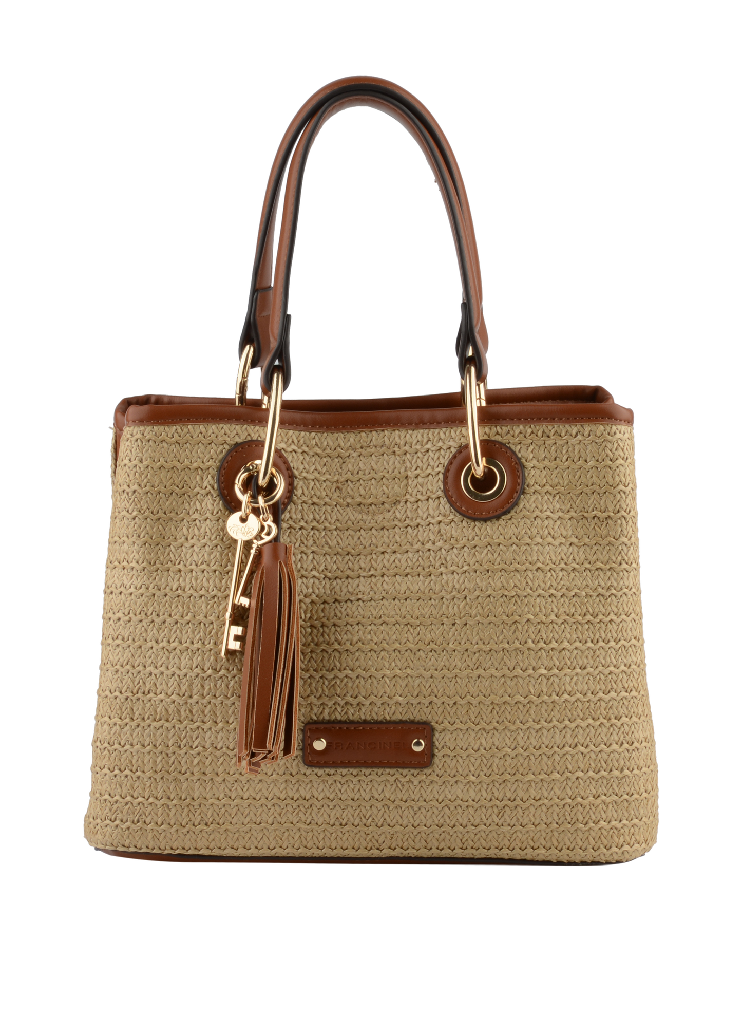 Louane - Sac porté main Beige/ Camel