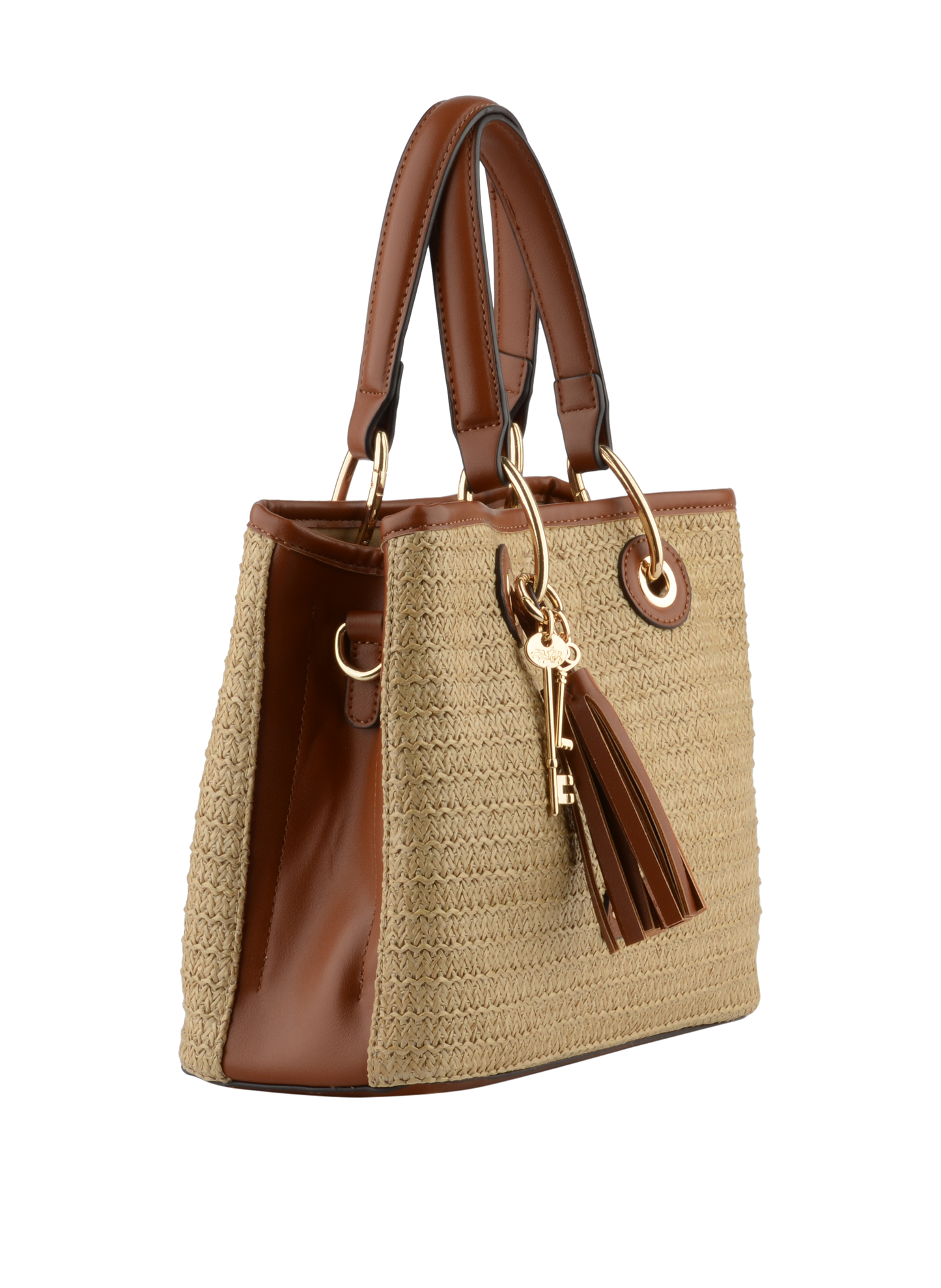 Louane - Sac porté main Beige/ Camel