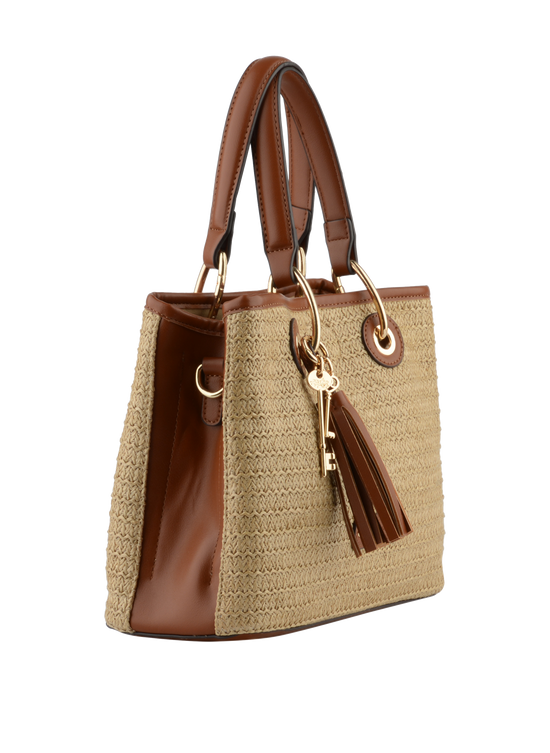 Louane - Sac porté main Beige/ Camel