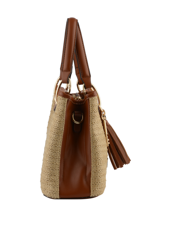 Louane - Sac porté main Beige/ Camel