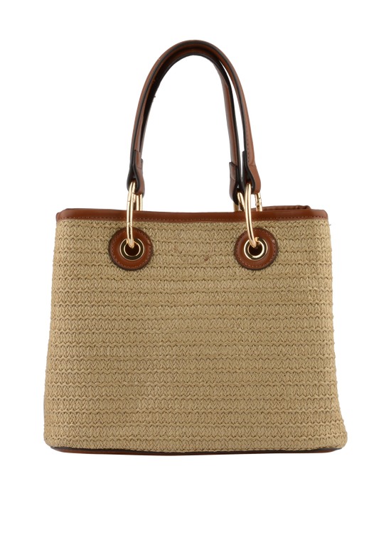 Louane - Sac porté main Beige/ Camel