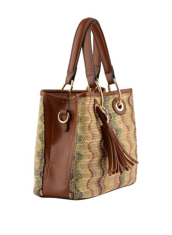 Louane - Sac porté main Multi/ Camel