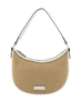 Louane - Sac porté épaule Beige/ Blanc