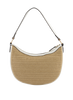 Louane - Sac porté épaule Beige/ Blanc