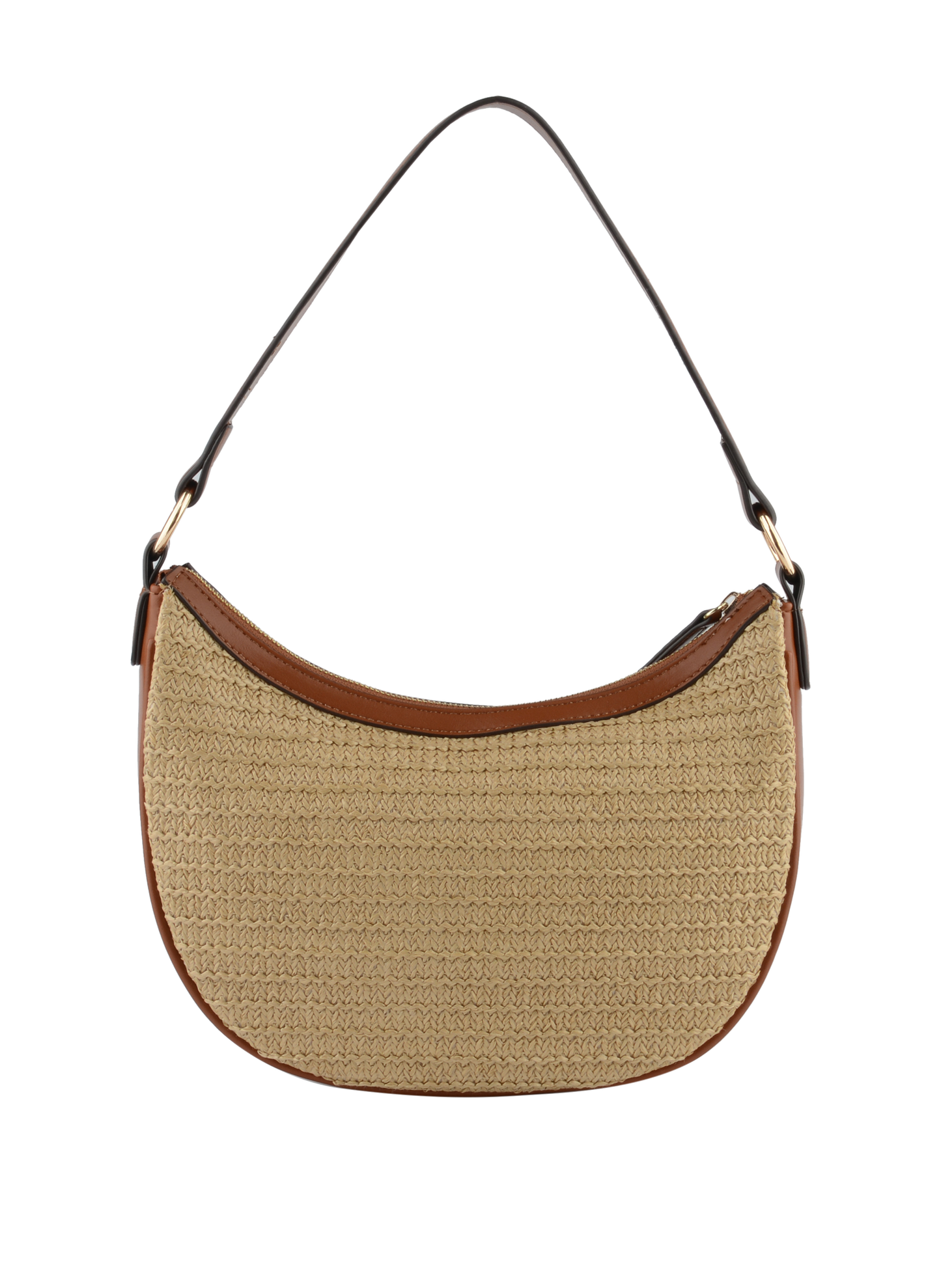 Louane - Sac porté épaule Beige/ Camel