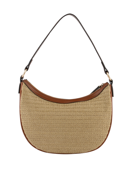 Louane - Sac porté épaule Beige/ Camel