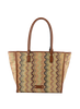 Louane - Sac porté épaule Multi/ Beige