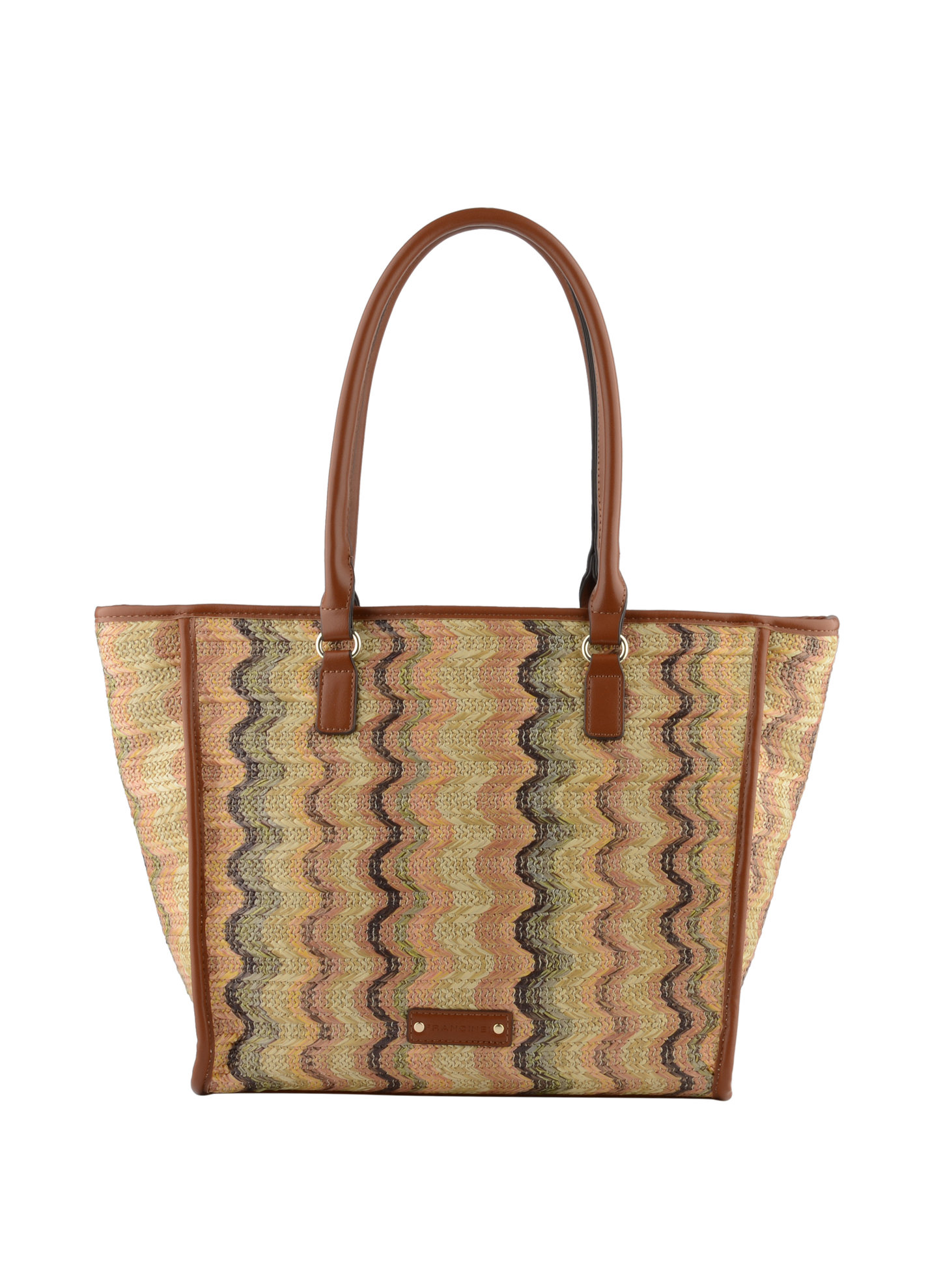 Louane - Sac porté épaule Multi/ Beige