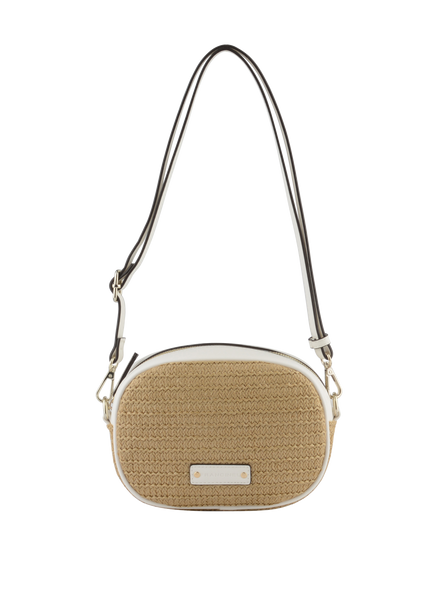 Louane - Sac porté travers Beige/ Blanc