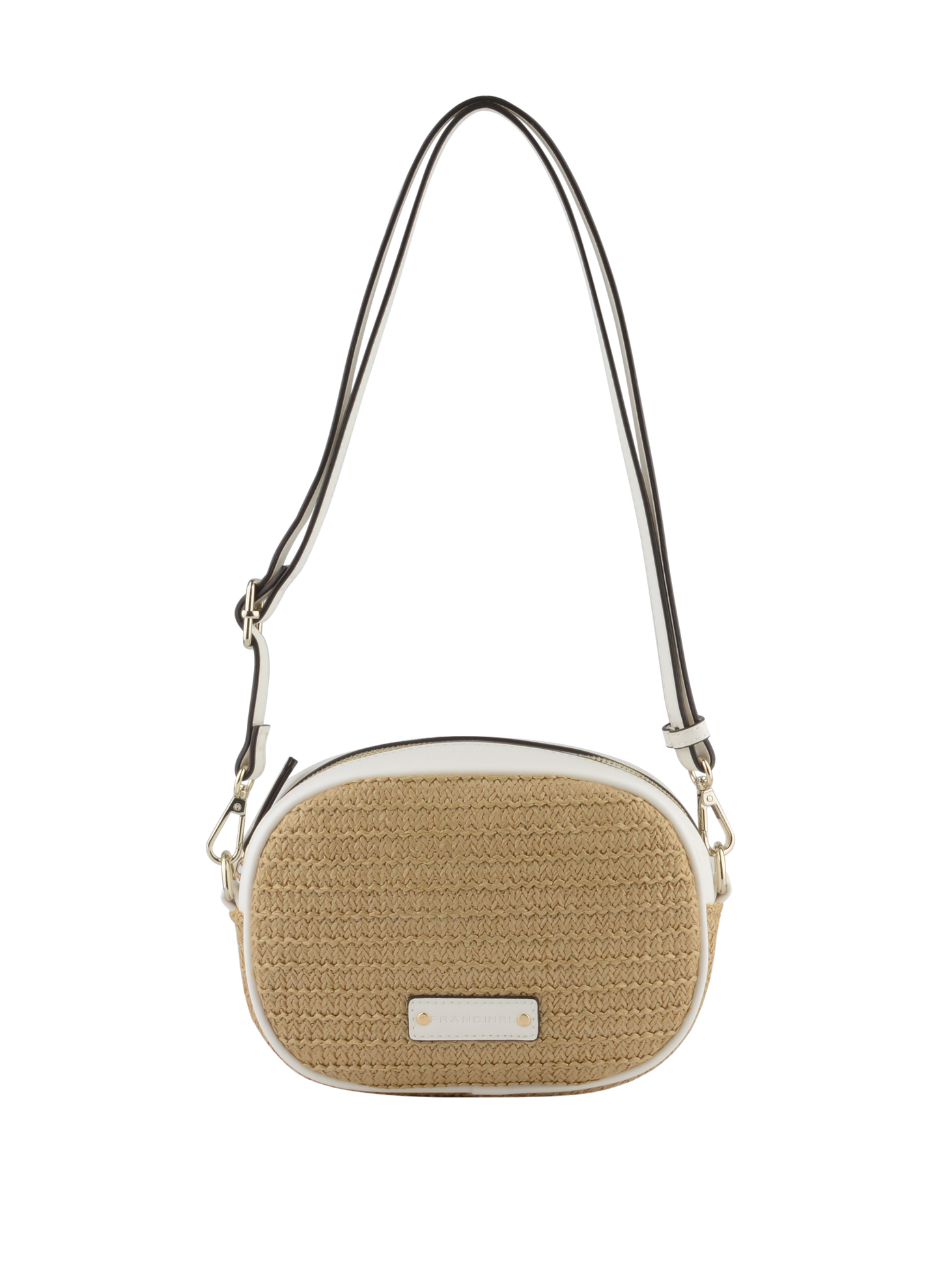 Louane - Sac porté travers Beige/ Blanc