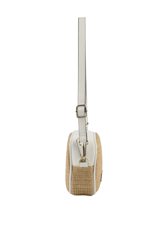 Louane - Sac porté travers Beige/ Blanc