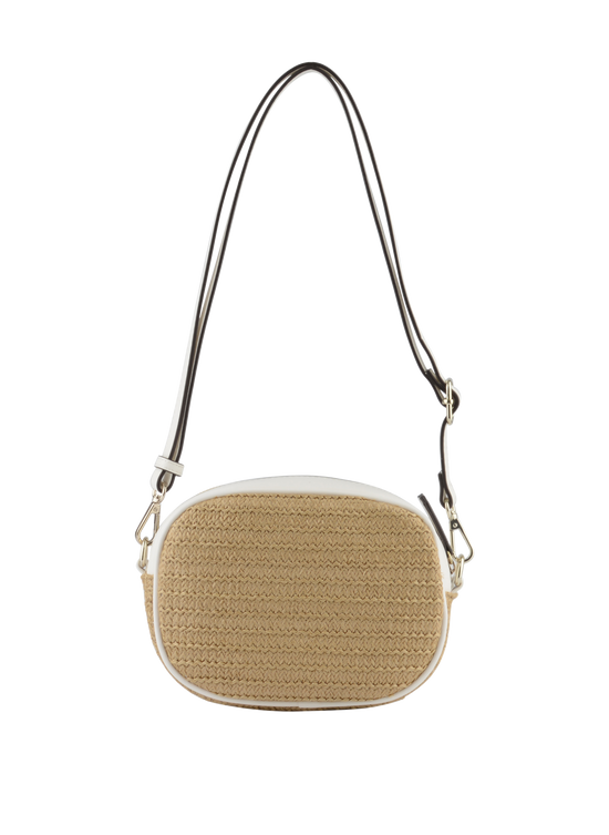 Louane - Sac porté travers Beige/ Blanc