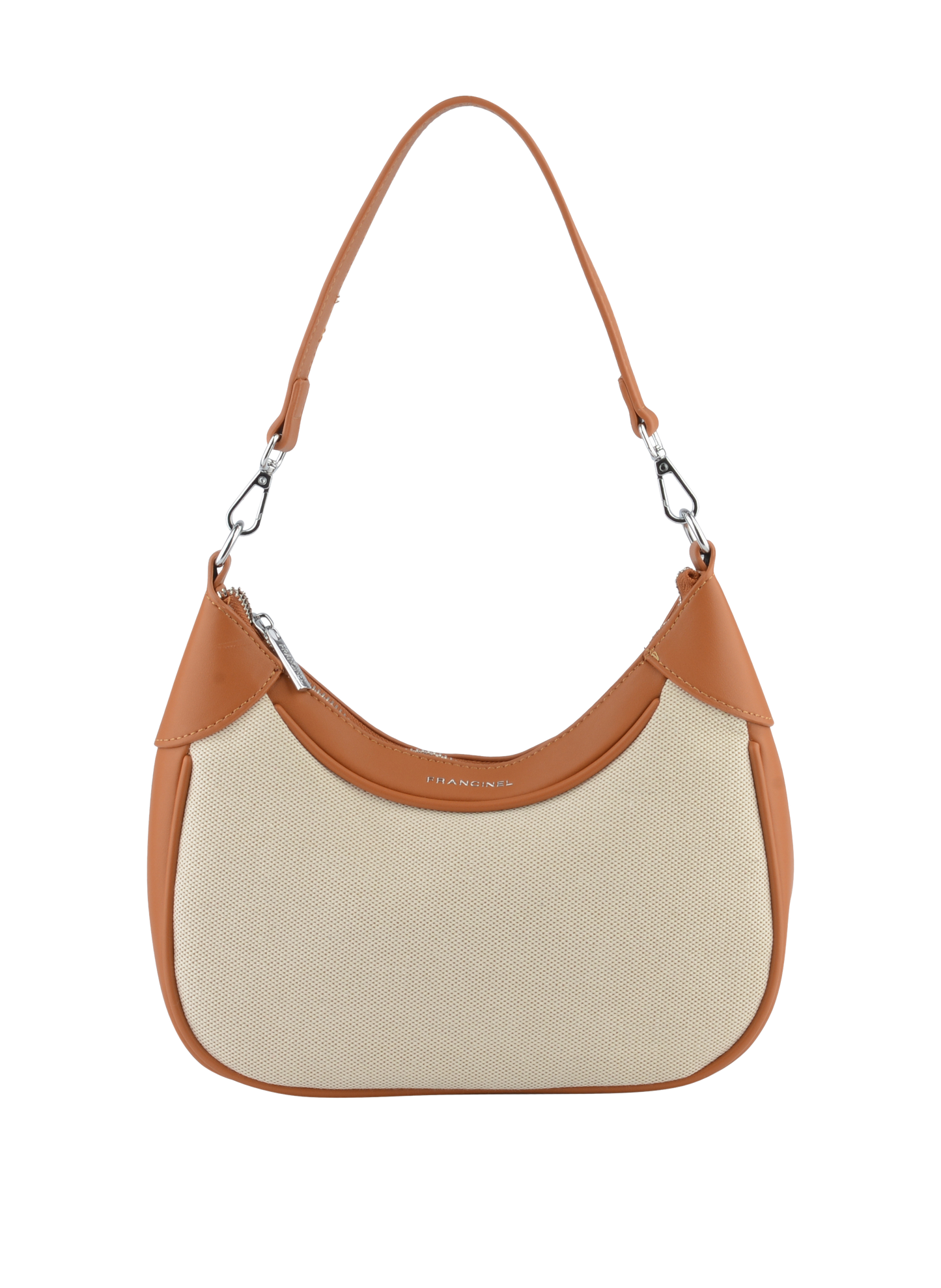 Rosalie - Sac porté épaule Beige/ Camel